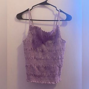 Lavender H&M Smock Top